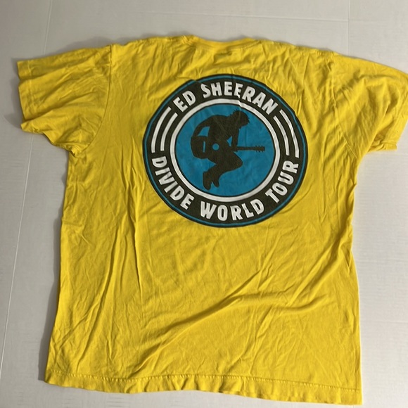 Ed Sheeran Divide World Tour Tee Shirt - Picture 3 of 6
